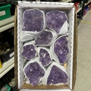 Boxed Stock Amethyst Cluster Box – Small