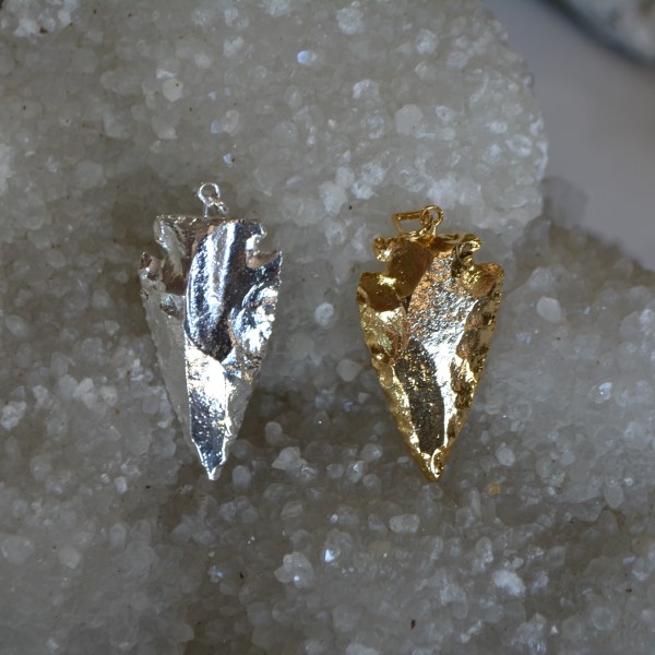 Carvings - by piece Arrowhead Electroplated