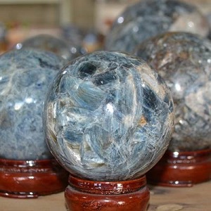 Spheres - by weight Blue Kyanite Sphere