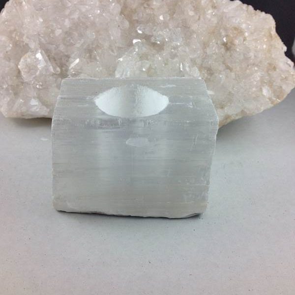 Candle Holders Candle Holder Selenite – Square