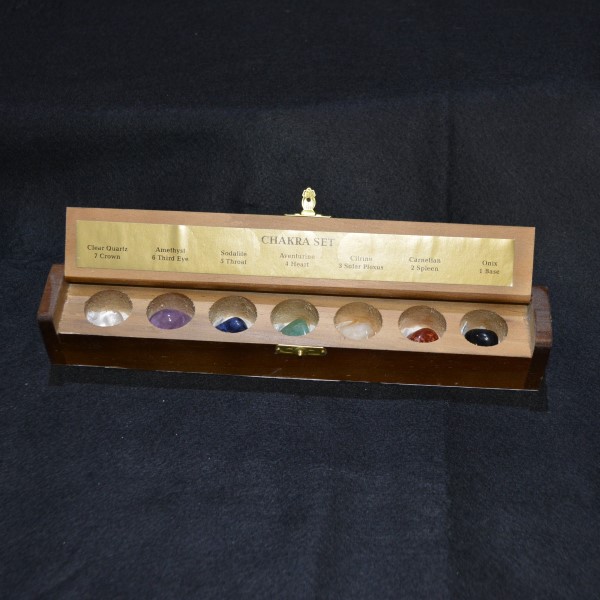 Kits & Geometric Shapes Chakra Kit – Wooden Box