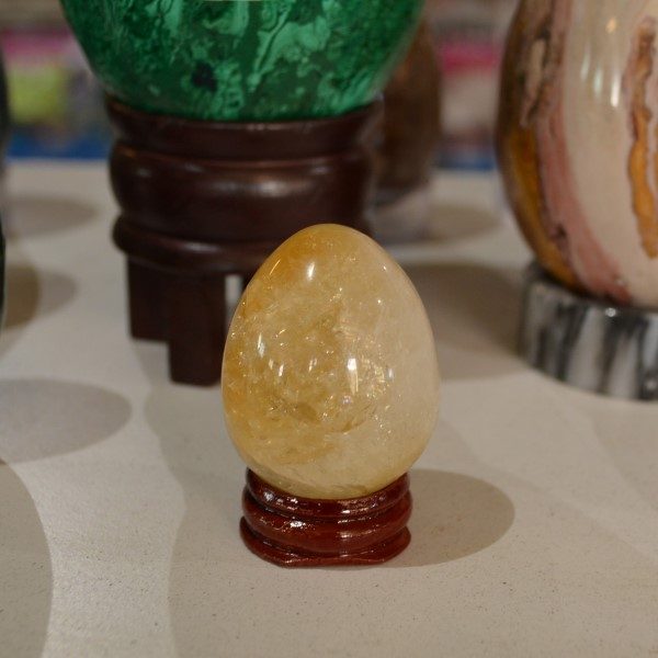 Eggs - by weight Citrine Egg –  B Grade