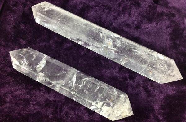 Natural Double Terminated Natural Double Terminated Assorted Quartz