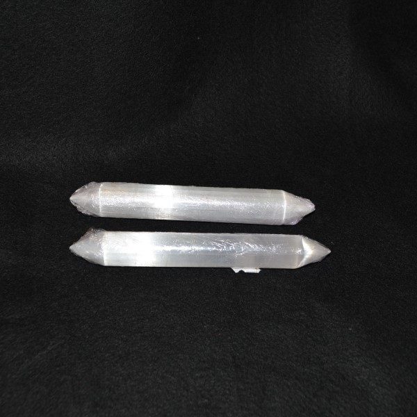 Double Terminated - by piece Selenite Double Terminated