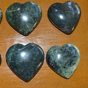 Hearts - by weight Jade Nephrite Heart