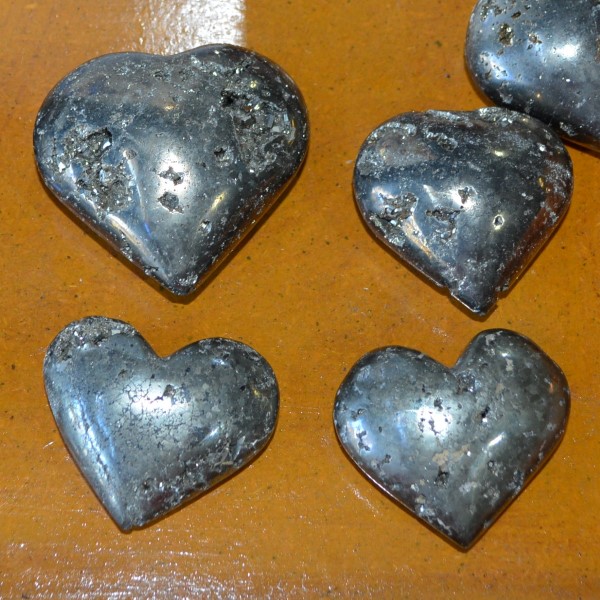 Hearts - by weight Pyrite Heart