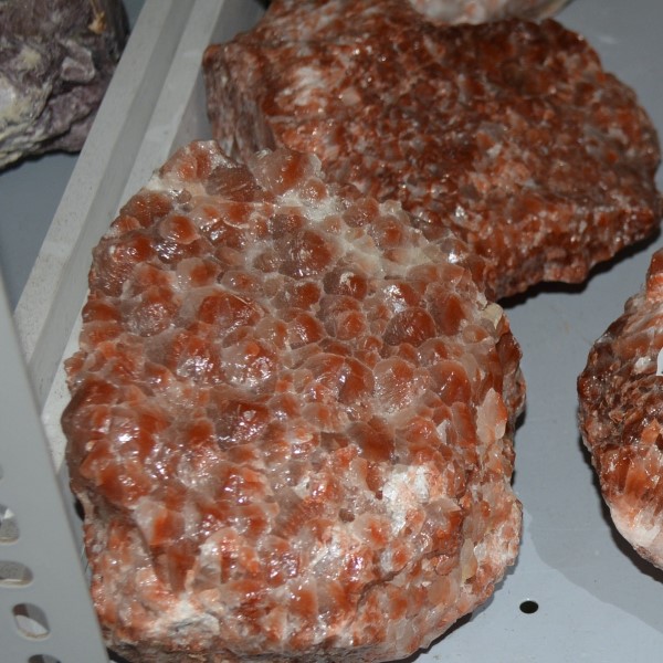 Chunks Red Calcite Chunks