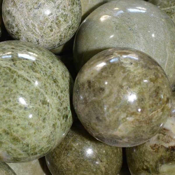 Spheres - by weight Green Kyanite Sphere