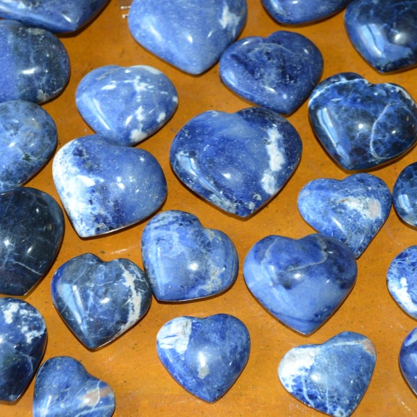 Hearts - by weight Sodalite Heart