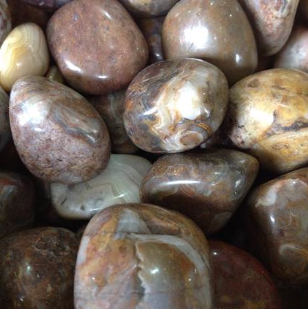 Tumble Stones Crazy Lace Agate Tumble Stone