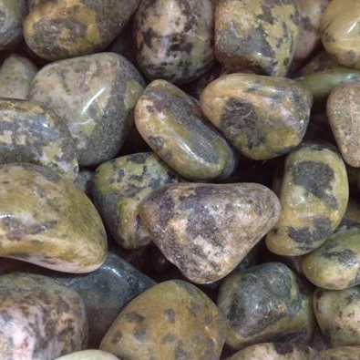 Tumble Stones Serpentine Tumble Stone
