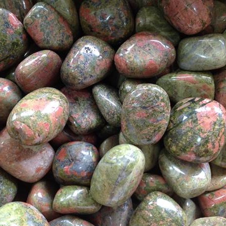 Tumble Stones Unakite Tumble Stone